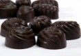 Bombones de chocolate negro